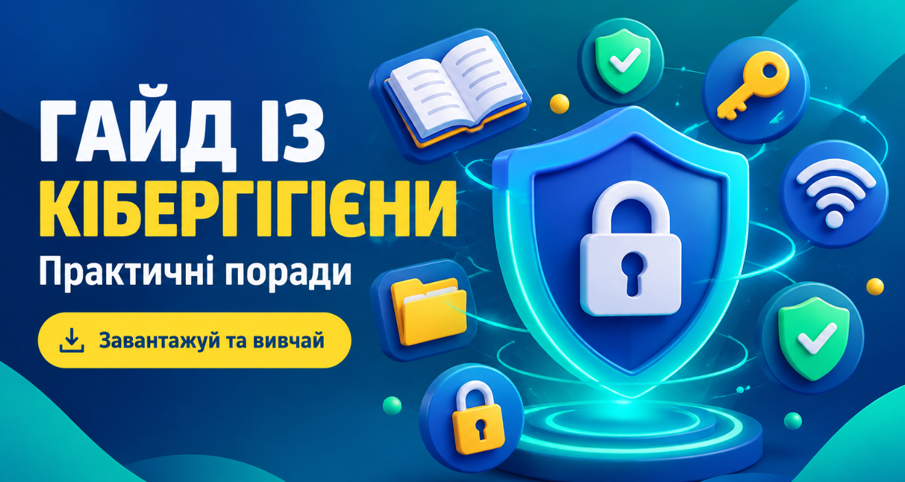 Ваша безпека в інтернеті — це частина національної безпеки!